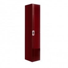 Шкаф-колонна подвесн. "Поинт" (корзина), цвет Красный Бриллиант
