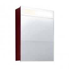 Шкаф зеркальный "Поинт -60" цвет Красный Бриллиант