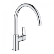 Смеситель GROHE BauLoop (арт.31368001/31368000) для кухни,поворотный выс. излив