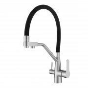 Смеситель ZOLLEN DAMP (арт.DA76215211) д/кухни с краном для фильт.воды,карт.35м